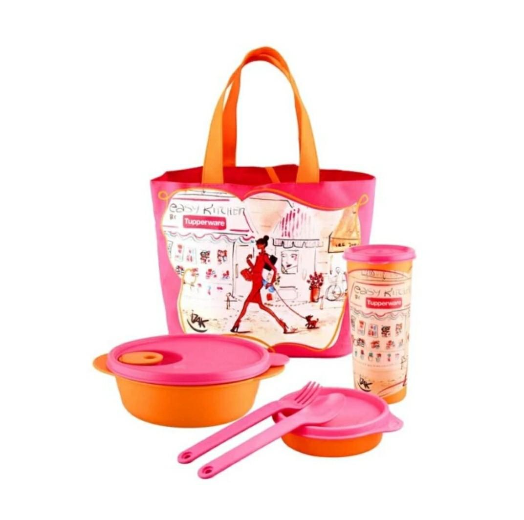 Tupperware lunch box set, Furniture & Home Living, Kitchenware