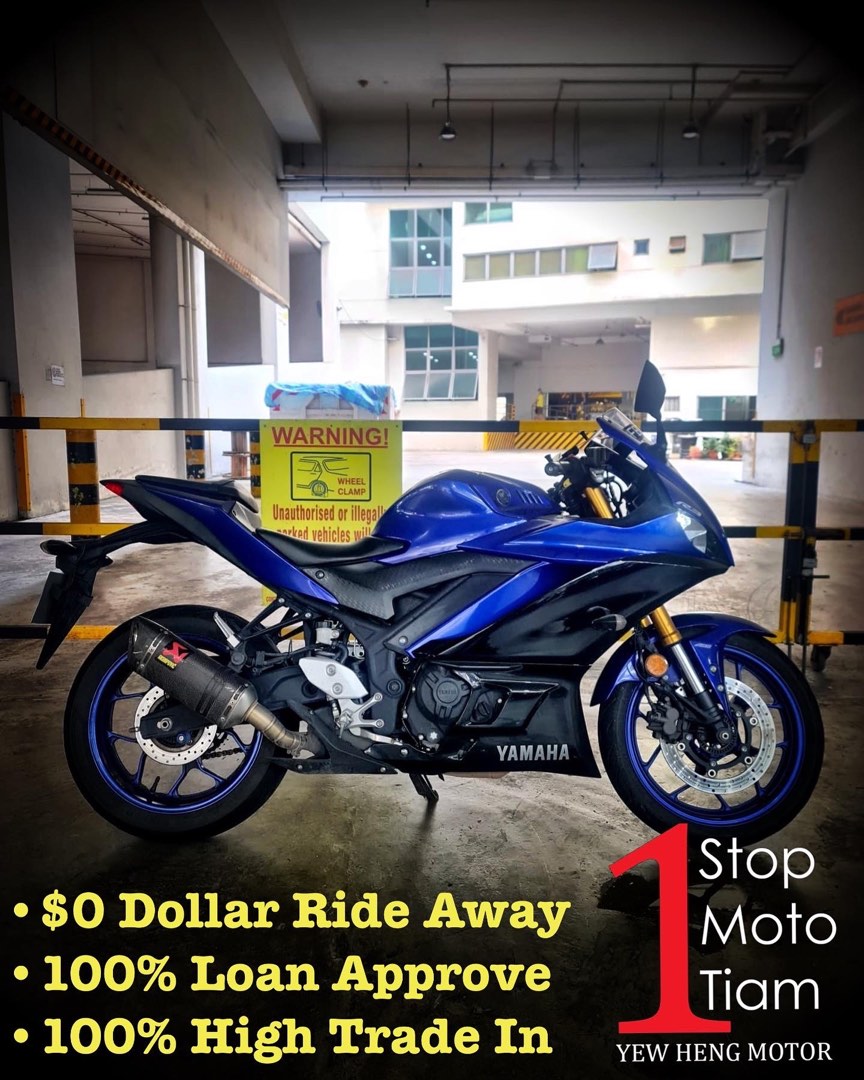 Used Yamaha R3 v2 Sportbike, Motorcycles, Motorcycles for Sale, Class