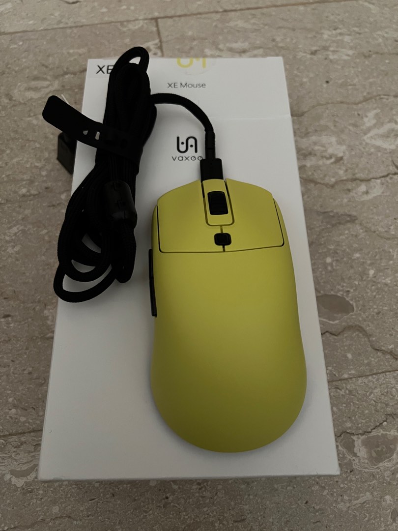 Vaxee XE (Yellow), Computers & Tech, Parts & Accessories, Mouse