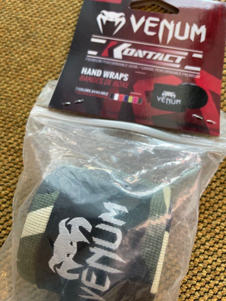 Venum Kontact Boxing Muay Thai hand wraps, Sports Equipment, Exercise