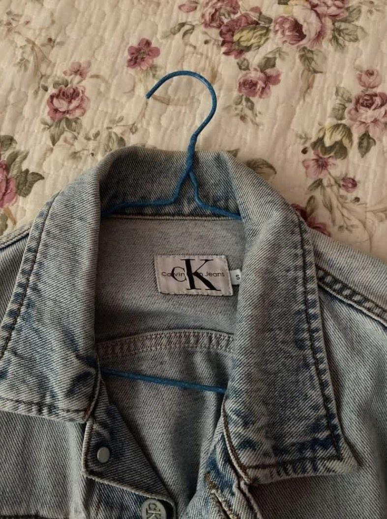 Vintage calvin klein on sale jean jacket