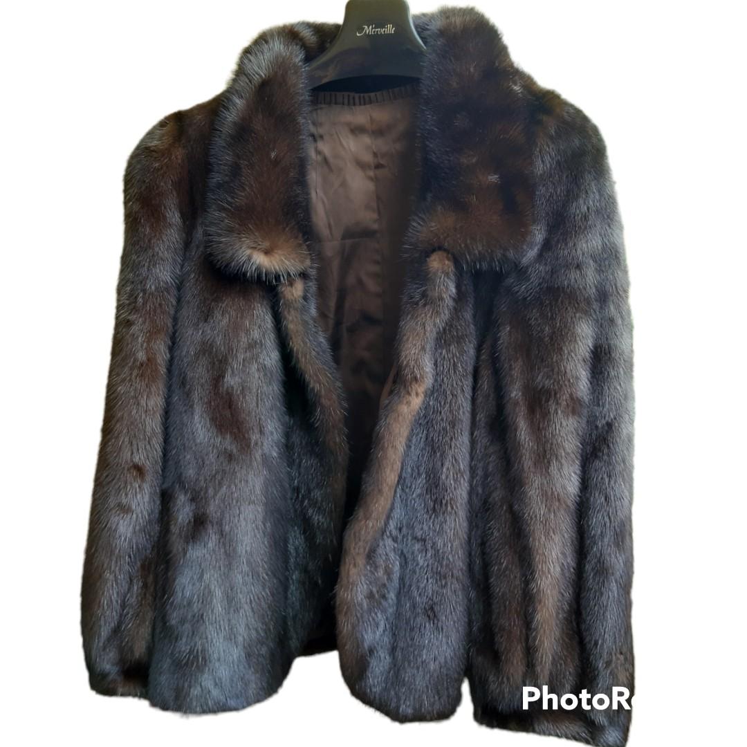 Vintage Dasco Authentic Animal Fur Coat