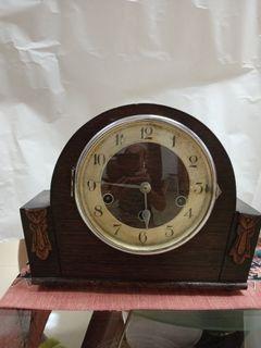 VINTAGE GERMAN 3 WINDER CLOCK-HALLER