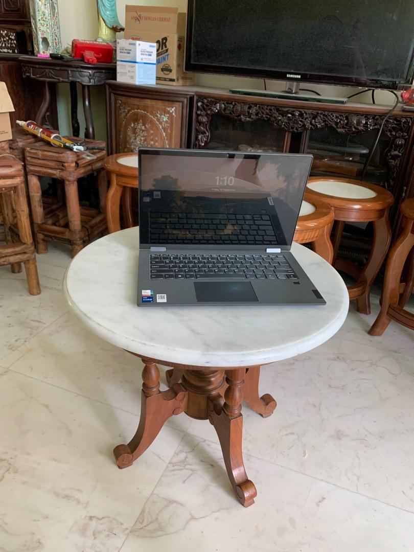 Vintage marble side table, Furniture & Home Living, Furniture, Tables