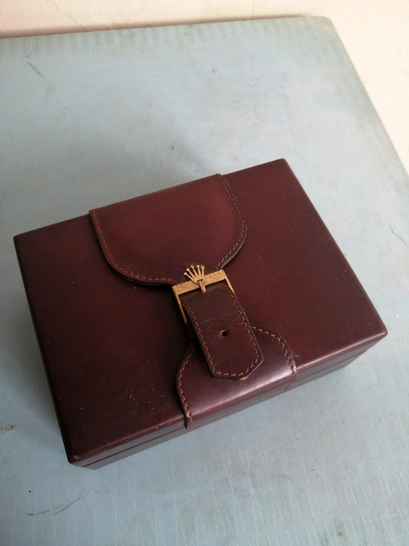 Vintage rolex online watch box