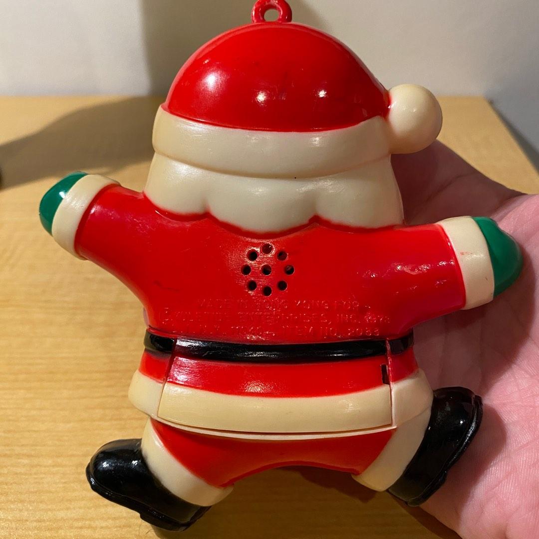 Vintage Santa Christmas Tree Fire Alarm by Yuletide Enterprises 1978