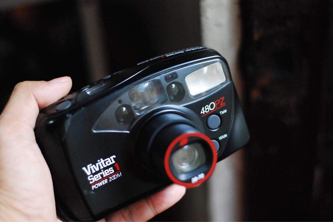 Vivitar film camera, Photography, Cameras on Carousell