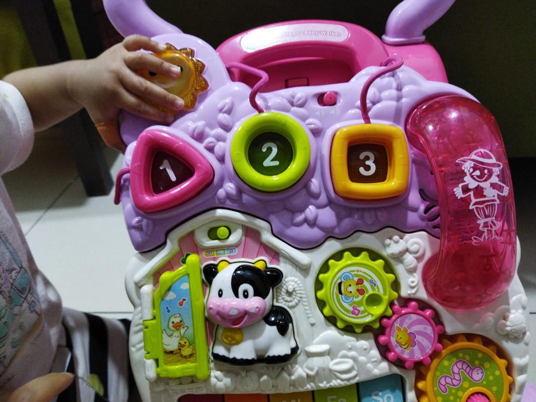 Farm animal baby walker discount