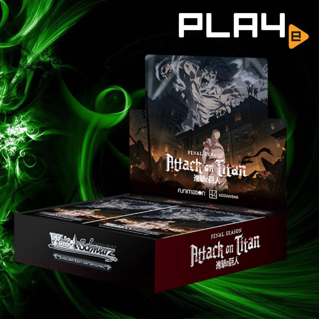 weiss schwarz attack on titan booster box Weiss Schwarz: Attack On Titan main image 0