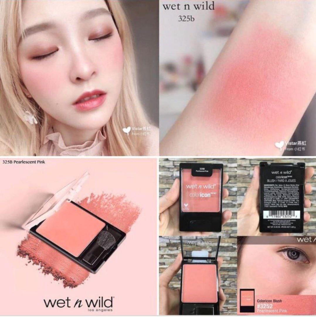  Blush By Wet N Wild Color Icon Pink Blush Powder Makeup