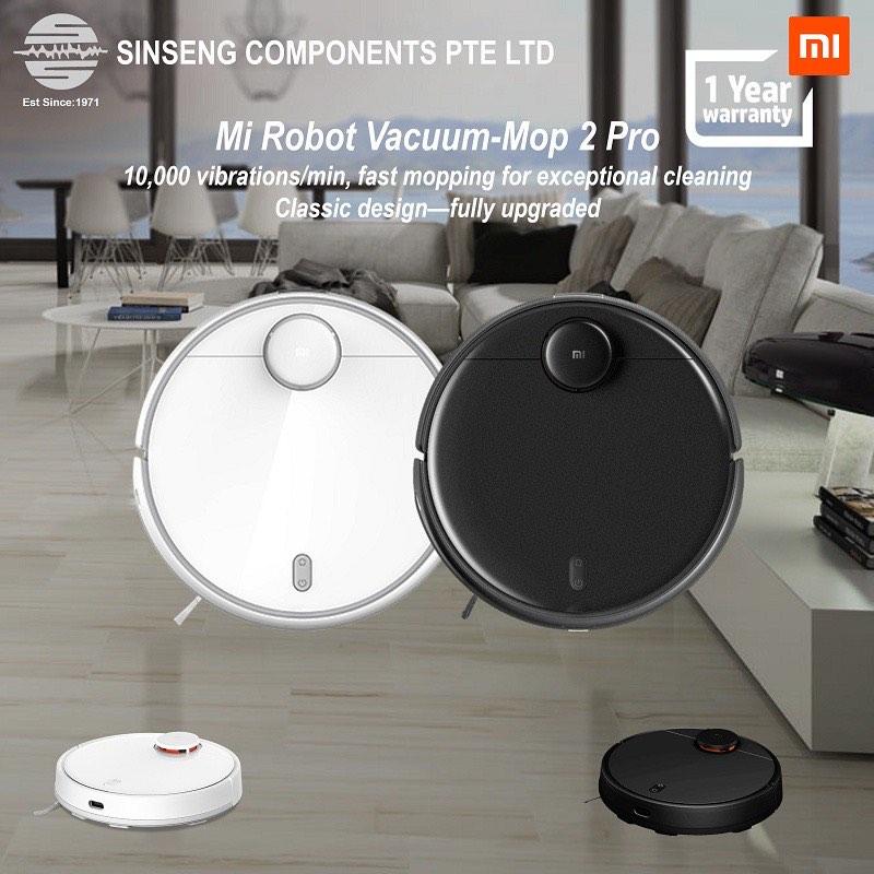 XiaoMi Mi Robot Vacuum Cleaner - Mop 2 Pro EU Black/White