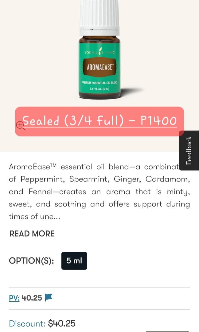 Young Living Essential Oils below SRP (Category: Health Food, Drinks & Tonics) located in Makati City. Submitted by sheriemadonnadiaz (Listing ID 1185248954, Image 2). Description: decluttering hoarded YL oils prices in the photos shopee checkout available.