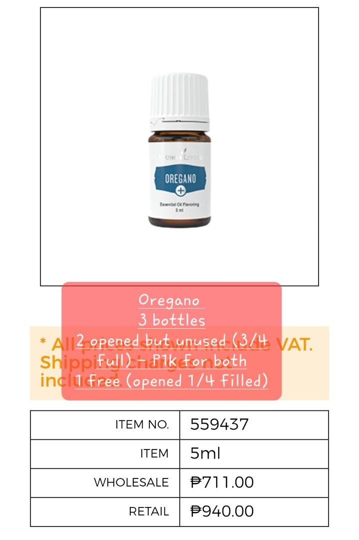 Young Living Essential Oils below SRP (Category: Health Food, Drinks & Tonics) located in Makati City. Submitted by sheriemadonnadiaz (Listing ID 1185249323, Image 3). Description: pls check individual photos for the prices decluttering hoarded oils.