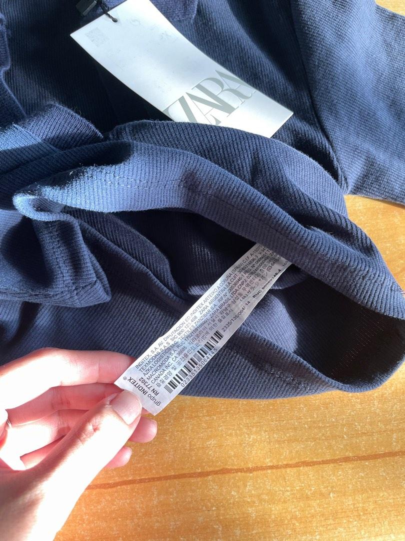 Zara Longsleeve Crop Top ( NAVY BLUE ) (Category: Longsleeves) located in Manila. Submitted by trendandstyleph (Listing ID 1185278985, Image 3). Description: Brand New with tag Stretchable Yes to shopee Check out 💕 For when worn photos, please DM me Please browse our shop for more items Location: Sampaloc, Manila .