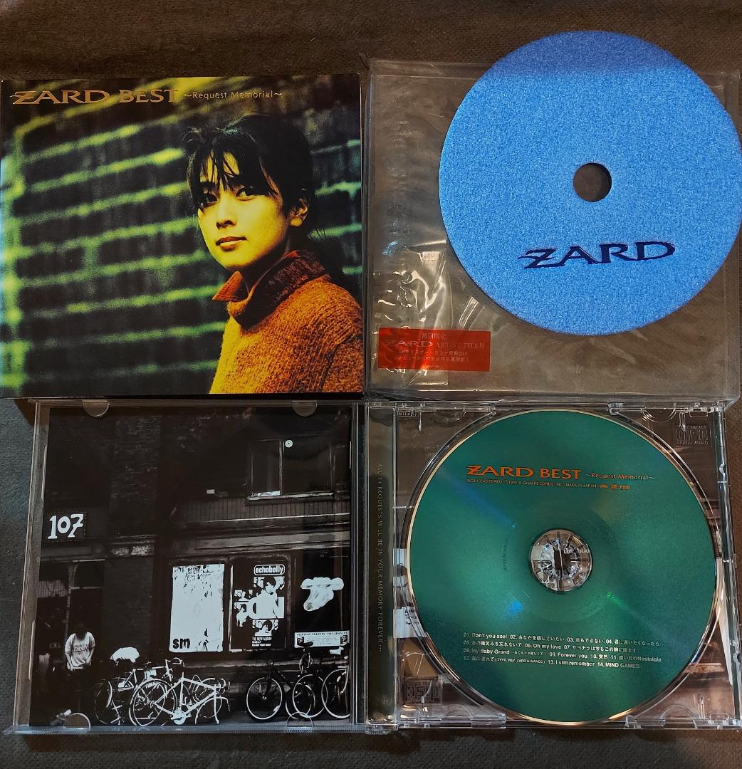 ZARD．坂井泉水sakai izumi - BEST~REquest MEmoriaL~精選CD (99年日本 