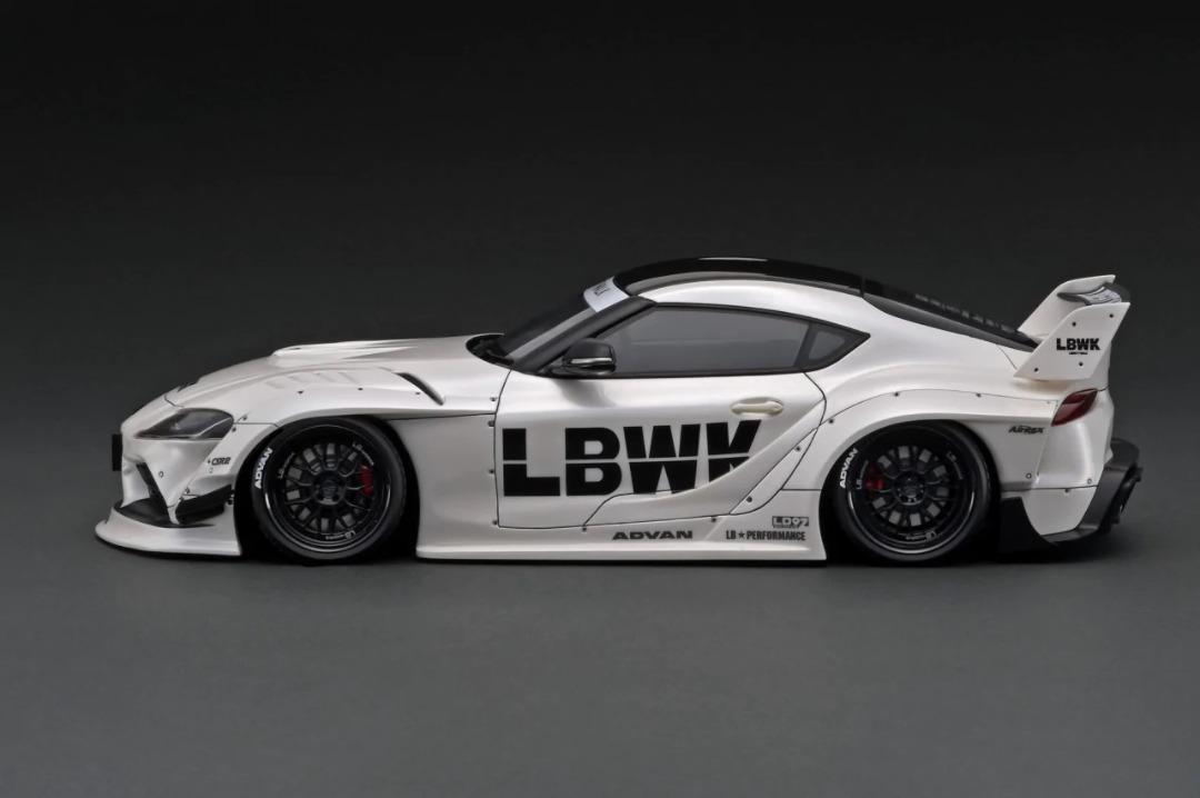 1/18 IG LB-WORKS TOYOTA SUPRA (A90) White (IG2648), 興趣及遊戲, 玩具 & 遊戲類 ...