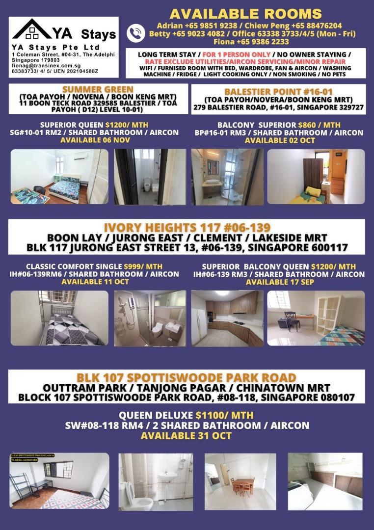 56 Eng Hoon Outram Park/ Redhill/ Tiong Bahru/ Master Room/, Property