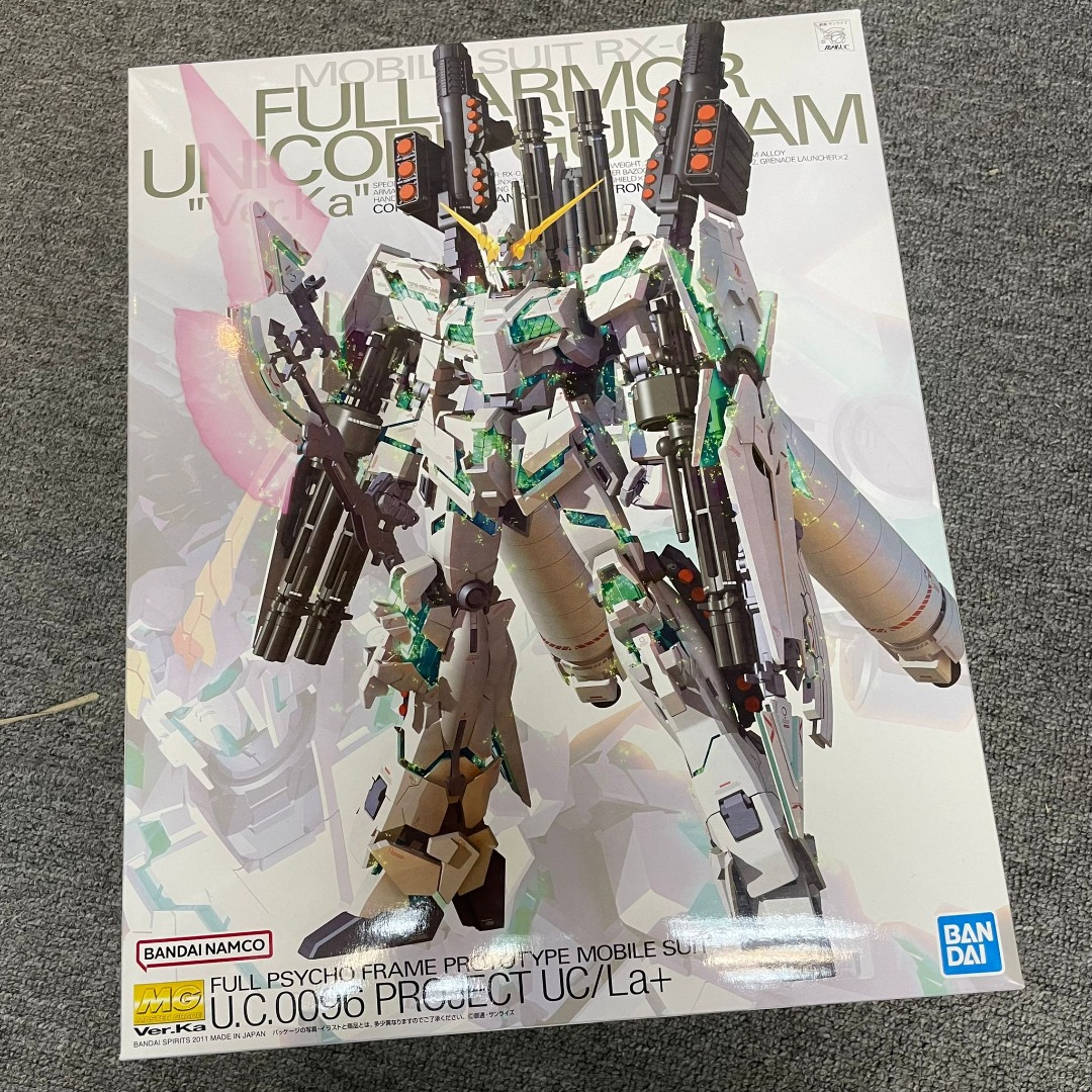 MG UNICORN GUNDAM \"Ver.Ka\" 香港Ver MG RX-0 Unicorn Gundam Ver. Ka [CODE_852] - My Anime Shelf