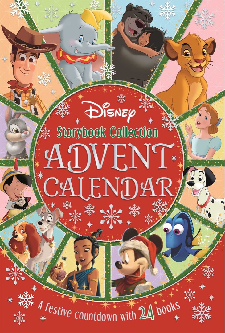 （現貨） Disney Friend advent Calendar 24本英文故事書, 興趣及遊戲, 書本 & 文具, 小說 & 故事書