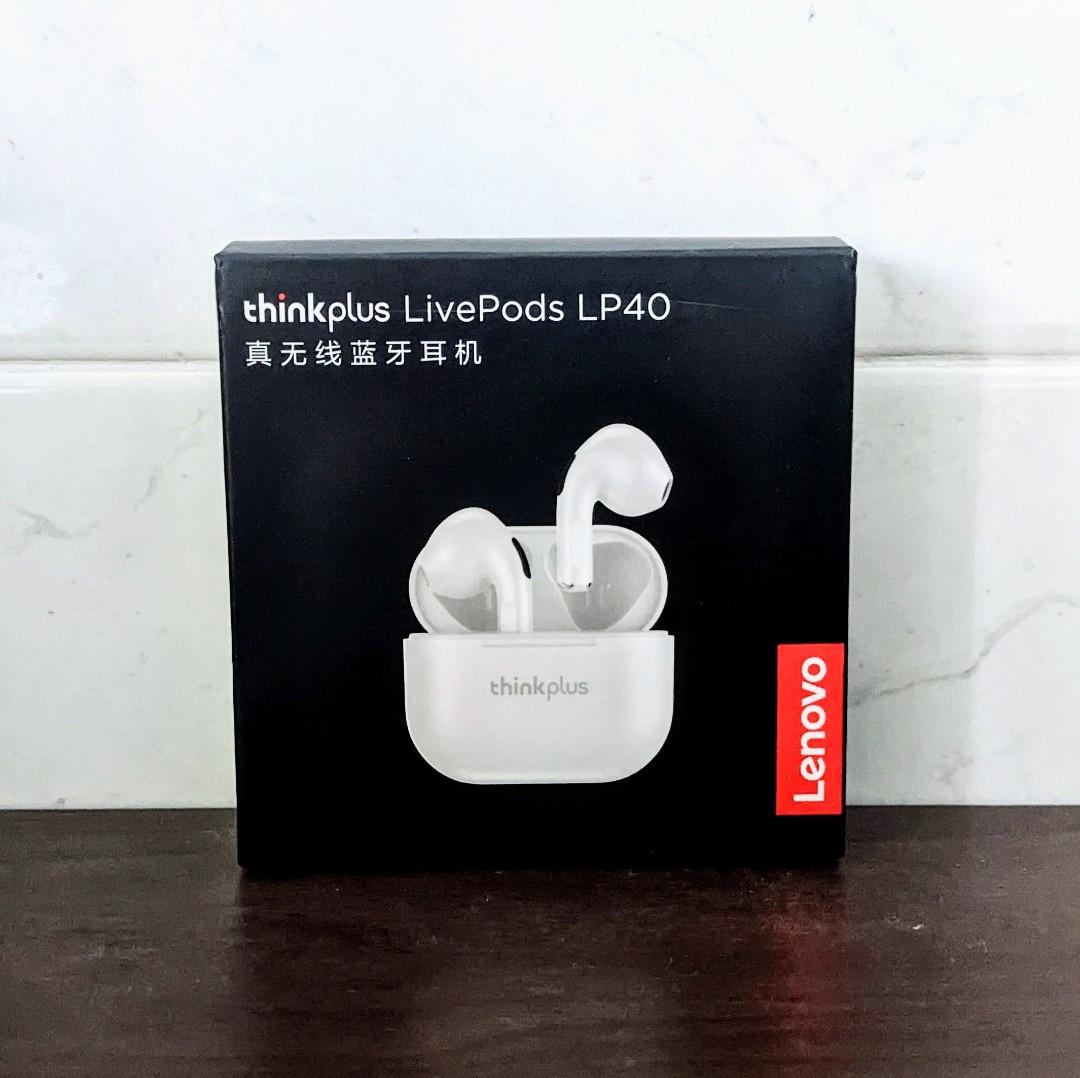 Lenovo Thinkplus LP40 Wireless Headphones Earbuds – Work From Home Store