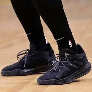 Dame 5 black panther on feet clearance
