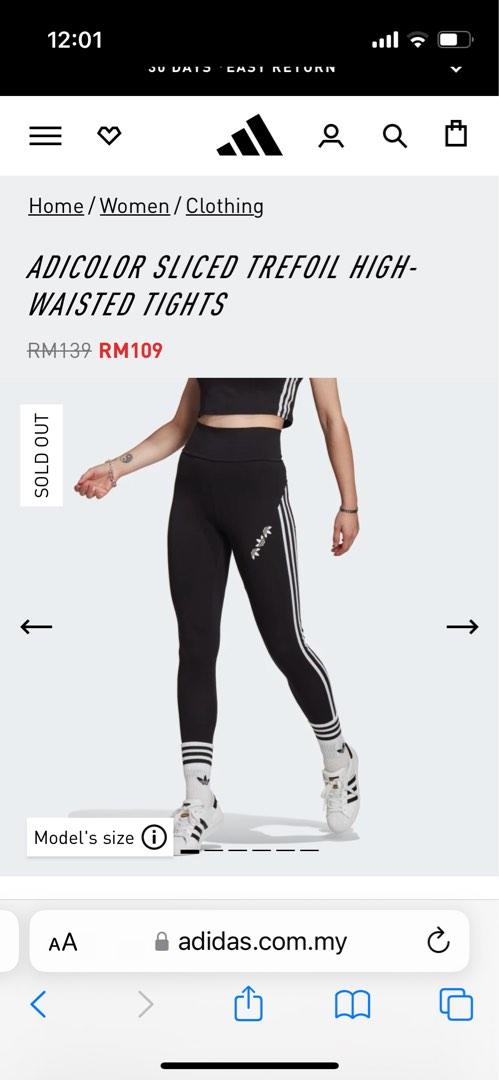Adidas Climalite Typo Sport Legging Pants, Women's Fashion, Bottoms, Jeans  & Leggings on Carousell