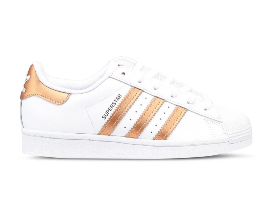 Superstars rose gold junior sale