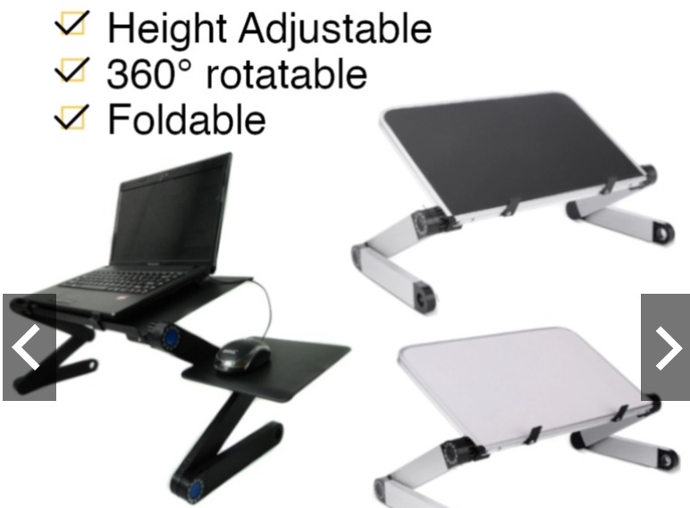 Adjustable Ergonomic Laptop Stand Table, Computers & Tech, Laptops ...