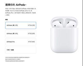 Airpods 2/Airpods 3/ Airpods pro
