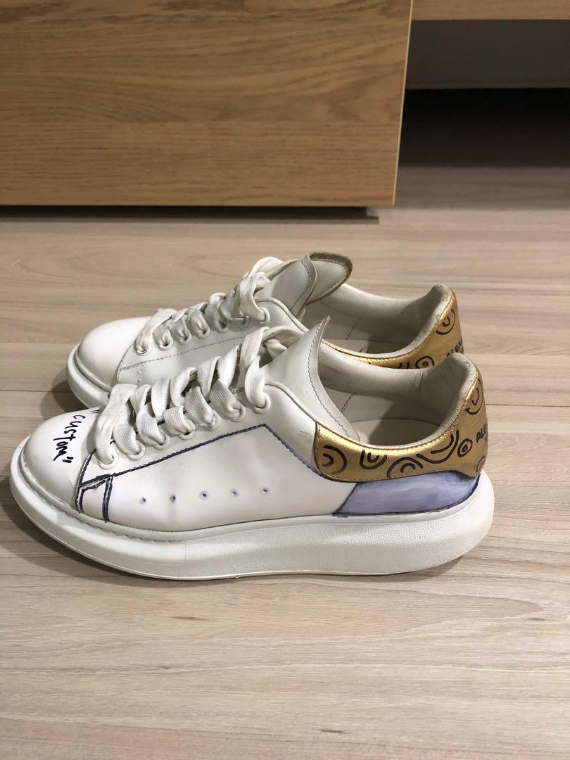 Alexander mcqueen sneakers custom sales