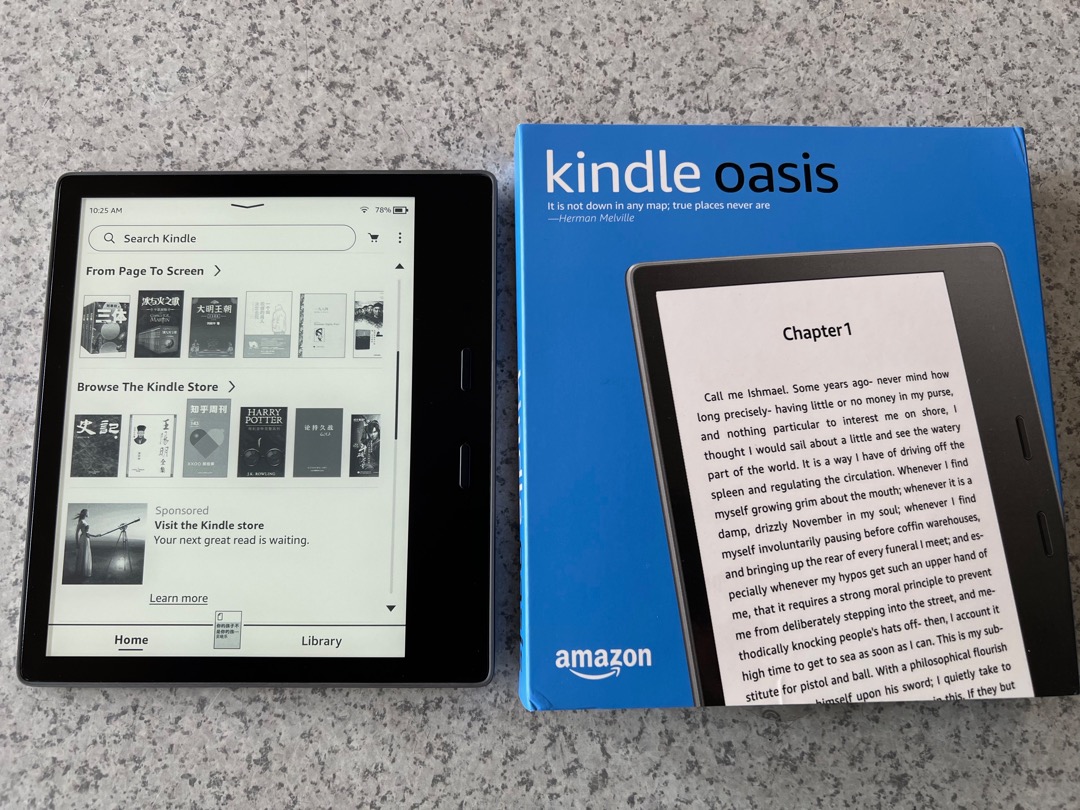 Amazon Kindle Oasis 9th Generation 32GB Champagne Gold, Mobile Phones