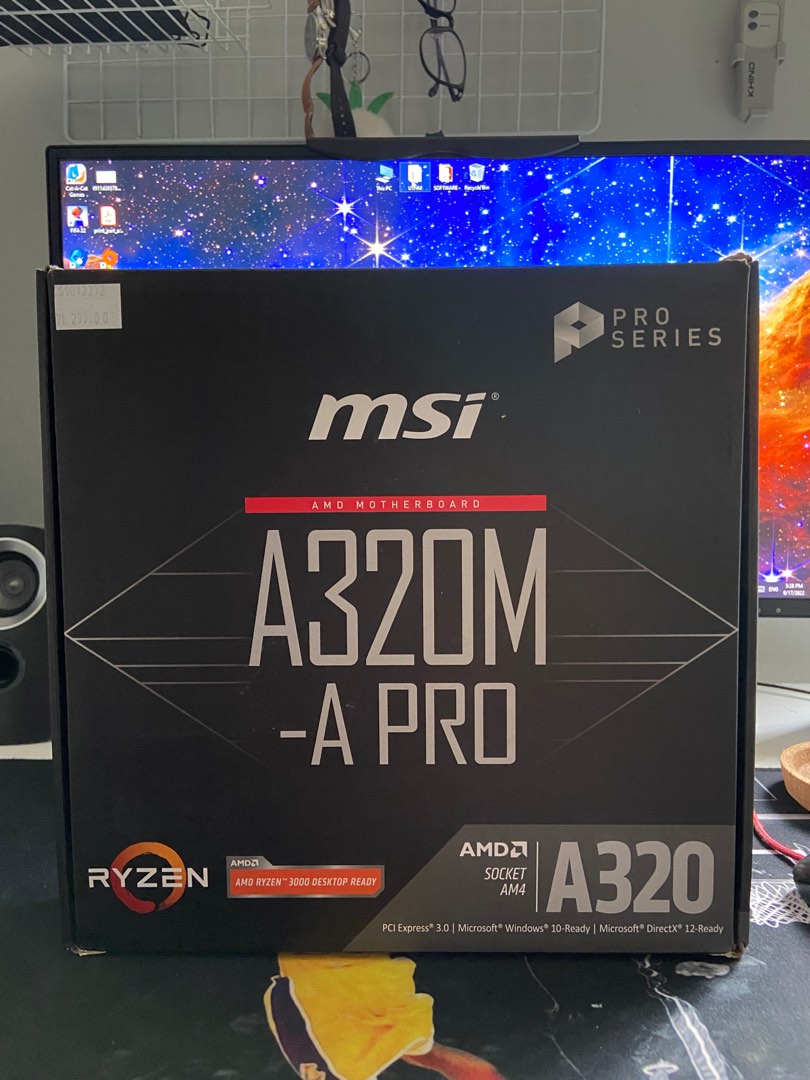 AMD ATHLON 3000G & MOTHERBOARD, Computers & Tech, Parts & Accessories