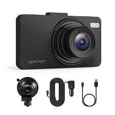 APEMAN Dash Cam 1080P FHD DVR Car Driving Recorder 3 LCD Screen