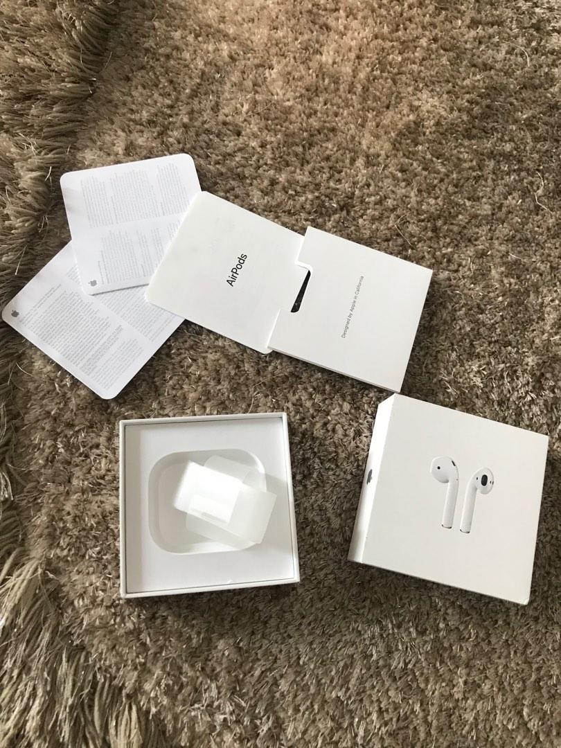 Apple Airpods iphone box like new original kelengkapan seperti