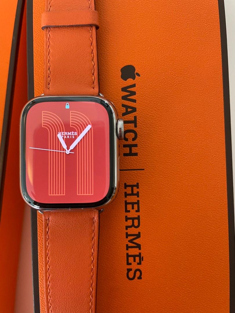 Apple Watch Hermès - 40mm Noir/Bleu Saphir Jumping Single Tour - Apple