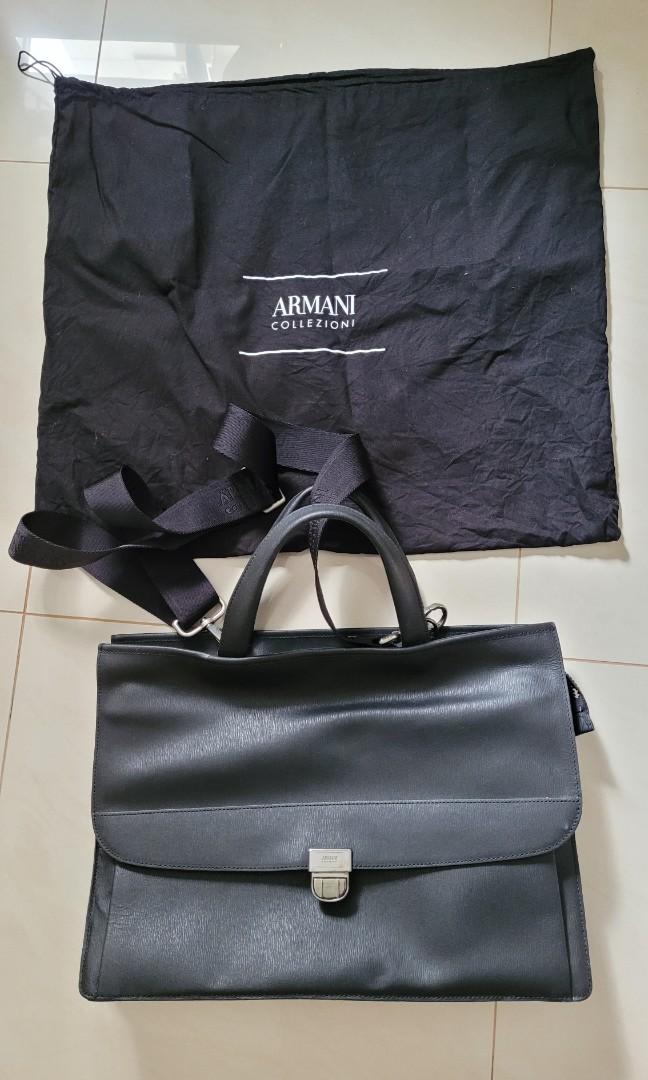 Armani shop collezioni briefcase