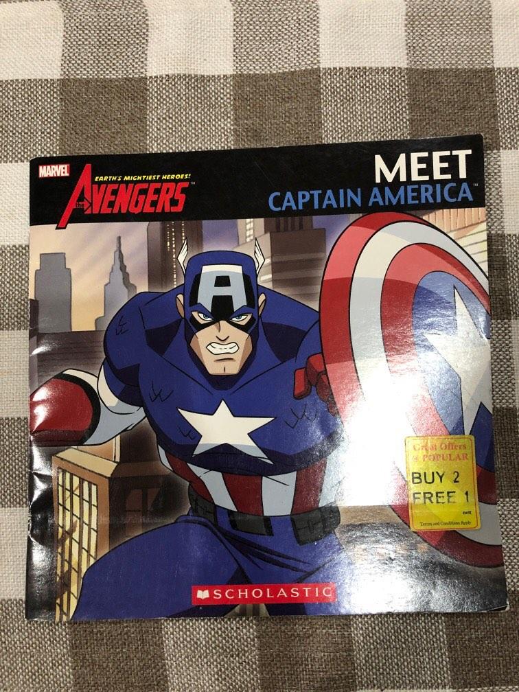 Avengers Meet Captain America, Buku & Alat Tulis, Buku Anak-Anak di ...