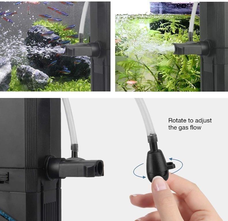 [B1203] Internal Filter Aqua Pump Fish Tank Filter,15W 4in1