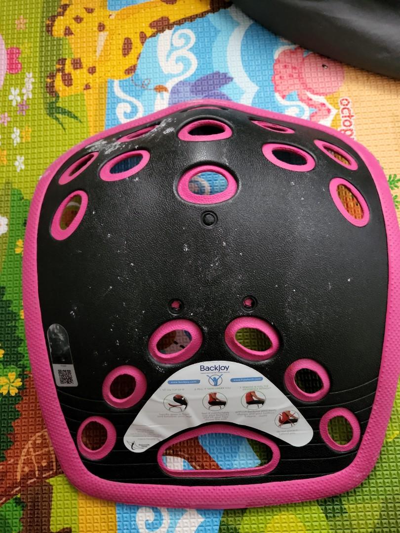 Backjoy back support (Category: Others) located in Subang Jaya. Submitted by cranberrypie (Listing ID 1185403000, Image 2). Description: backjoy back support to place on chair. condition 8/10, with pen mark on front and crayon mark behind by my kids..