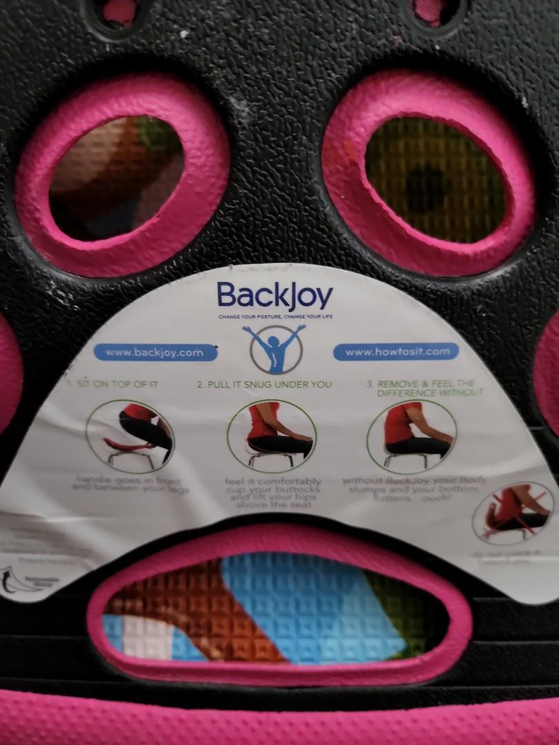 Backjoy back support (Category: Others) located in Subang Jaya. Submitted by cranberrypie (Listing ID 1185403000, Image 3). Description: backjoy back support to place on chair. condition 8/10, with pen mark on front and crayon mark behind by my kids..