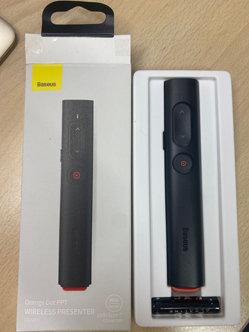 Baseus Wireless Presenter, Computers & Tech, Office & Business ...