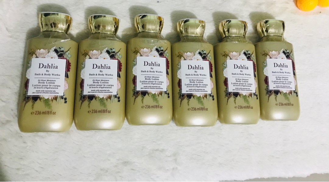 Bath & Body Works Dahlia Lotion, Beauty & Personal Care, Bath & Body
