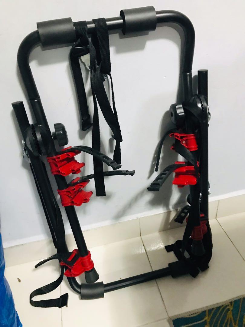 Bike trunk mounted bicycle rack bike carrier, Sports Equipment