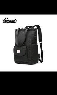 Black Backpack/Tote Bag