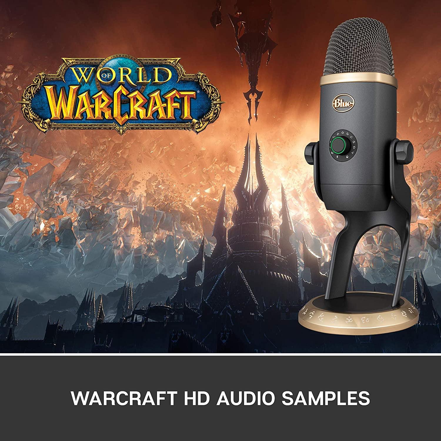 Blue Yeti X World of Warcraft Edition Professional Podcast, Gaming