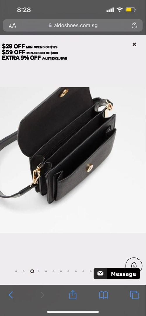 Aldo yaya top bag