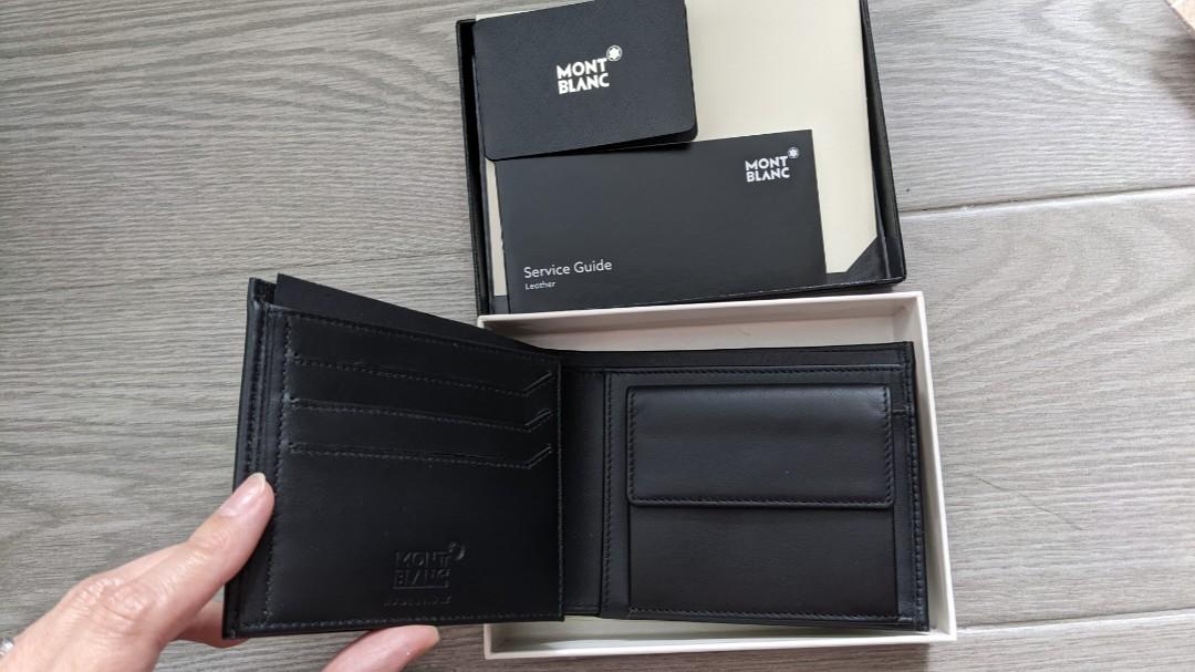 Montblanc nightflight wallet 9cc with coin case shop