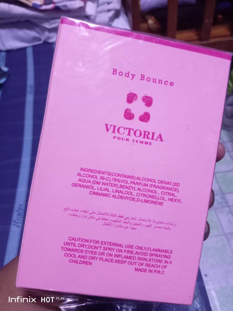 Body bounce victoria perfume, Beauty & Personal Care, Fragrance