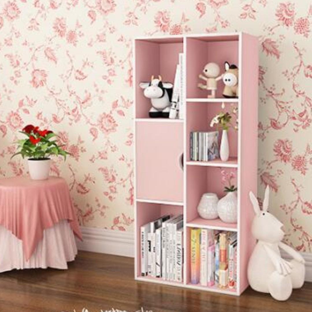 BS022 Multilevel Book Shelf, Kids Book Shelves, Colorful Book