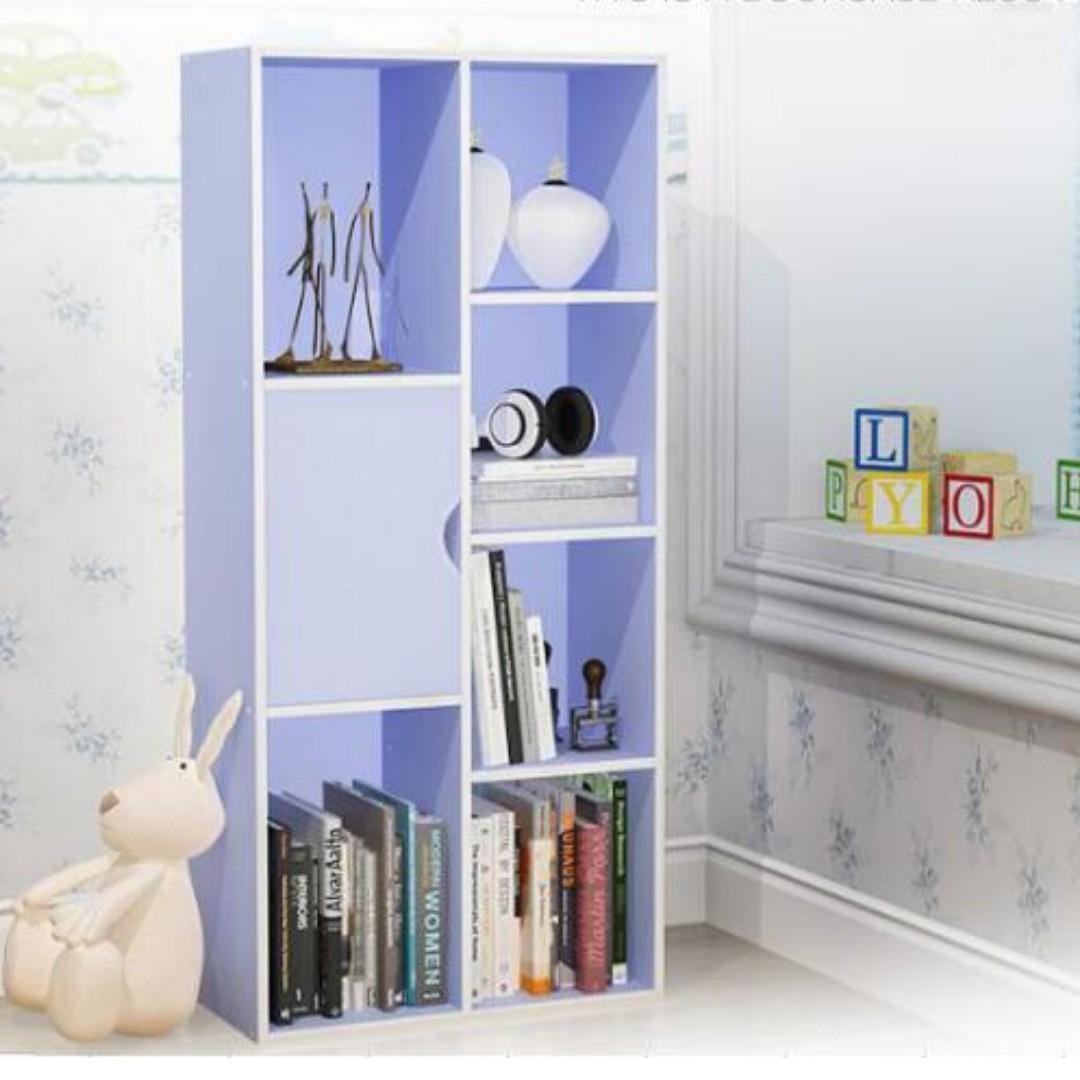 BS022 Multilevel Book Shelf, Kids Book Shelves, Colorful Book